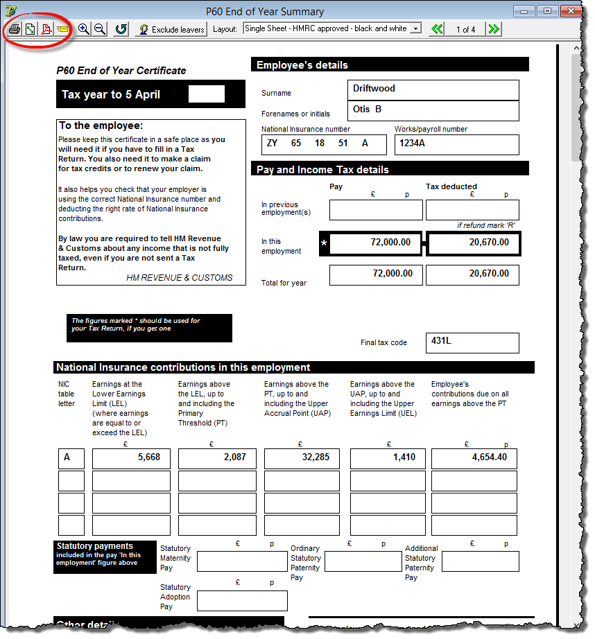 P60 TAX FORM END OF YEAR CERTIFICATE P60 REVENUE p60-tax-form-end-of-year-certificate-p60-revenue
